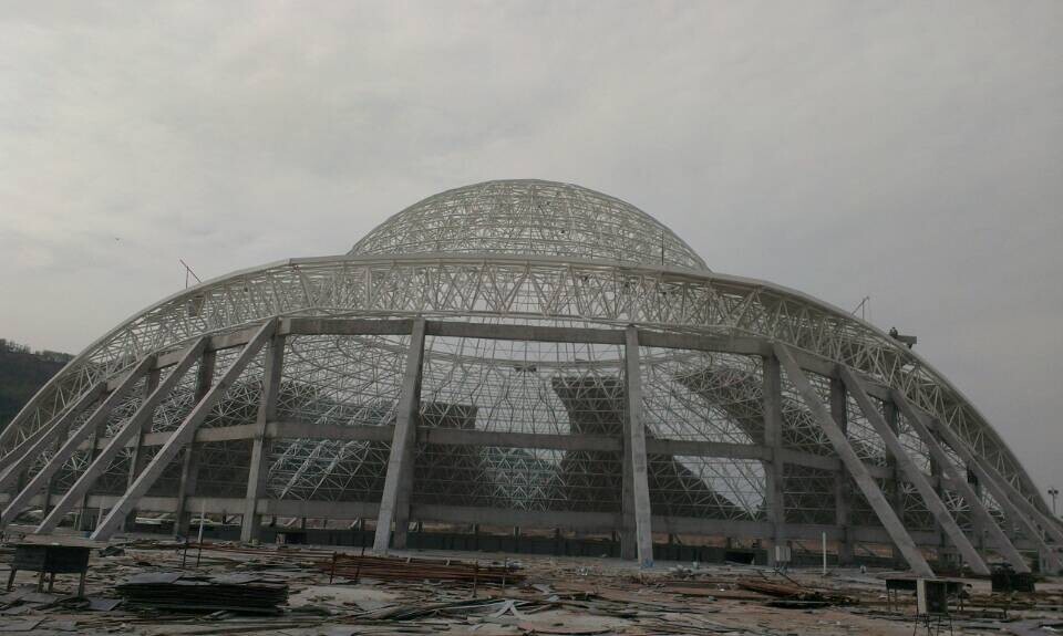 兖州体育场馆网架工程