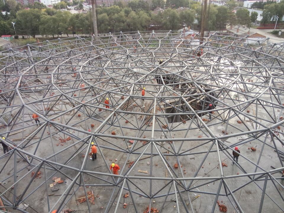 兖州全民健身中心网架